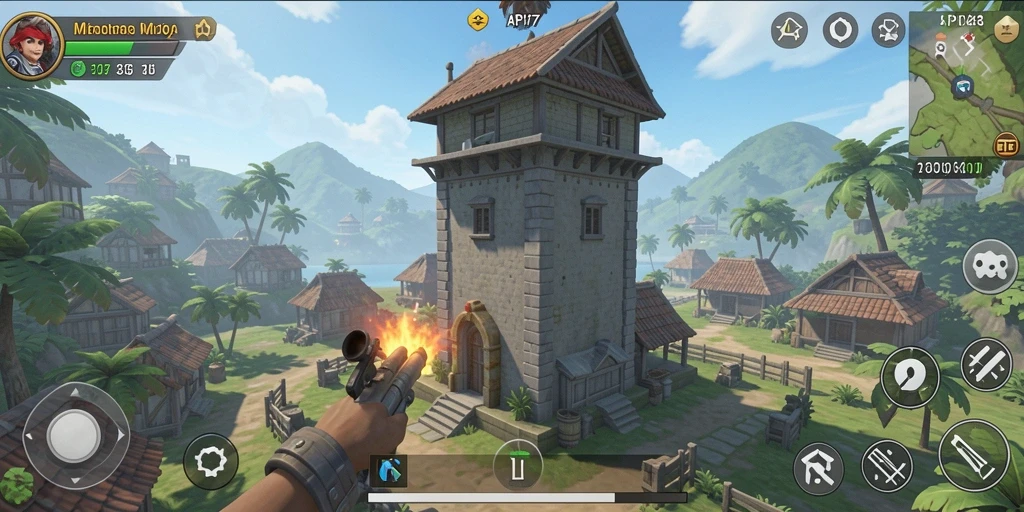 Gameplay seru Tower Defense dengan strategi menara yang menarik.