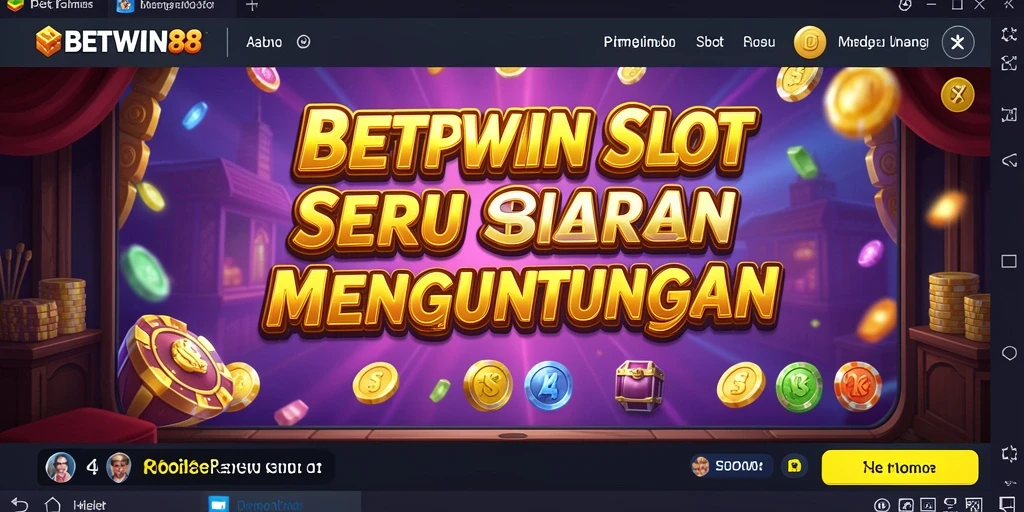 Tampilan gameplay BETWIN88 yang seru dan interaktif dalam permainan Slot.