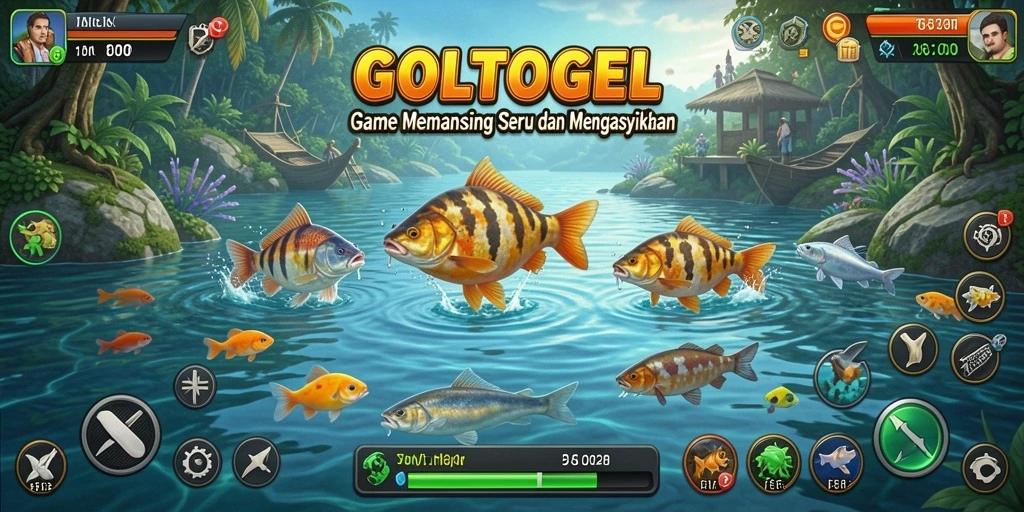 Tangkapan ikan yang menakjubkan dalam gameplay GOLTOGEL.