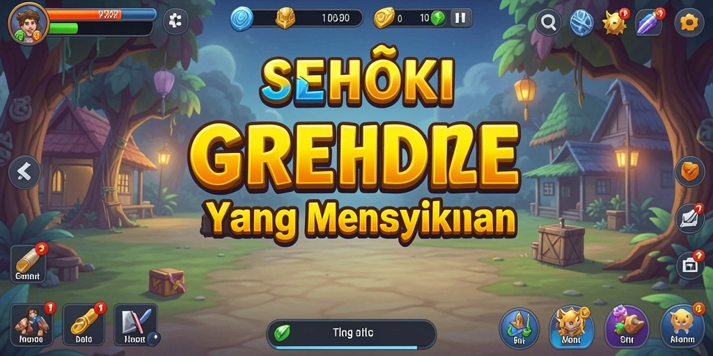 Screenshot gameplay SEHOKI menampilkan karakter aktif dan pengelolaan sumber daya yang menarik.